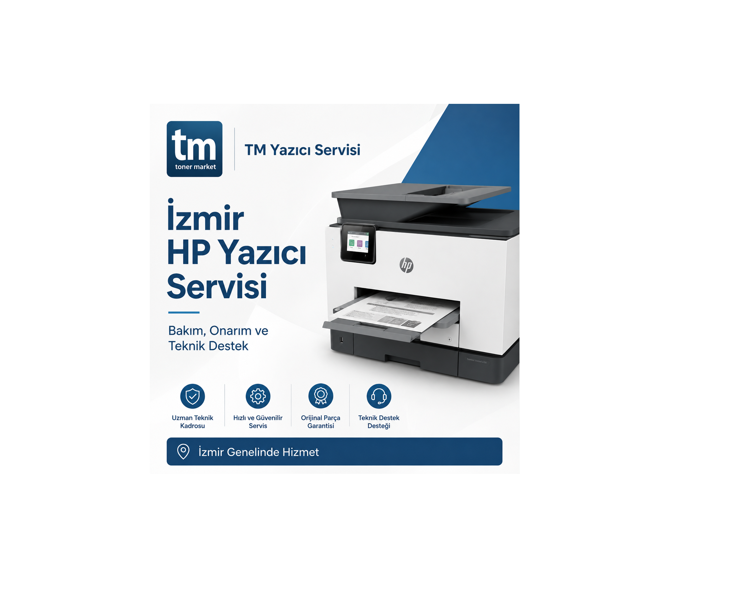 İzmir HP Yazıcı Servisi, HP yazıcı bakım ve tamir hizmeti